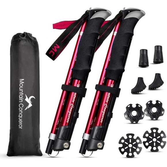 Other - NWT Trekking Hiking Poles Lightweight Foldable